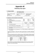 2010 Full Year Financial Report
